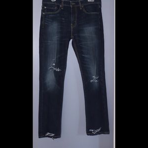LEVI STRAUSS 511 DISTRESSED MEN’S JEANS